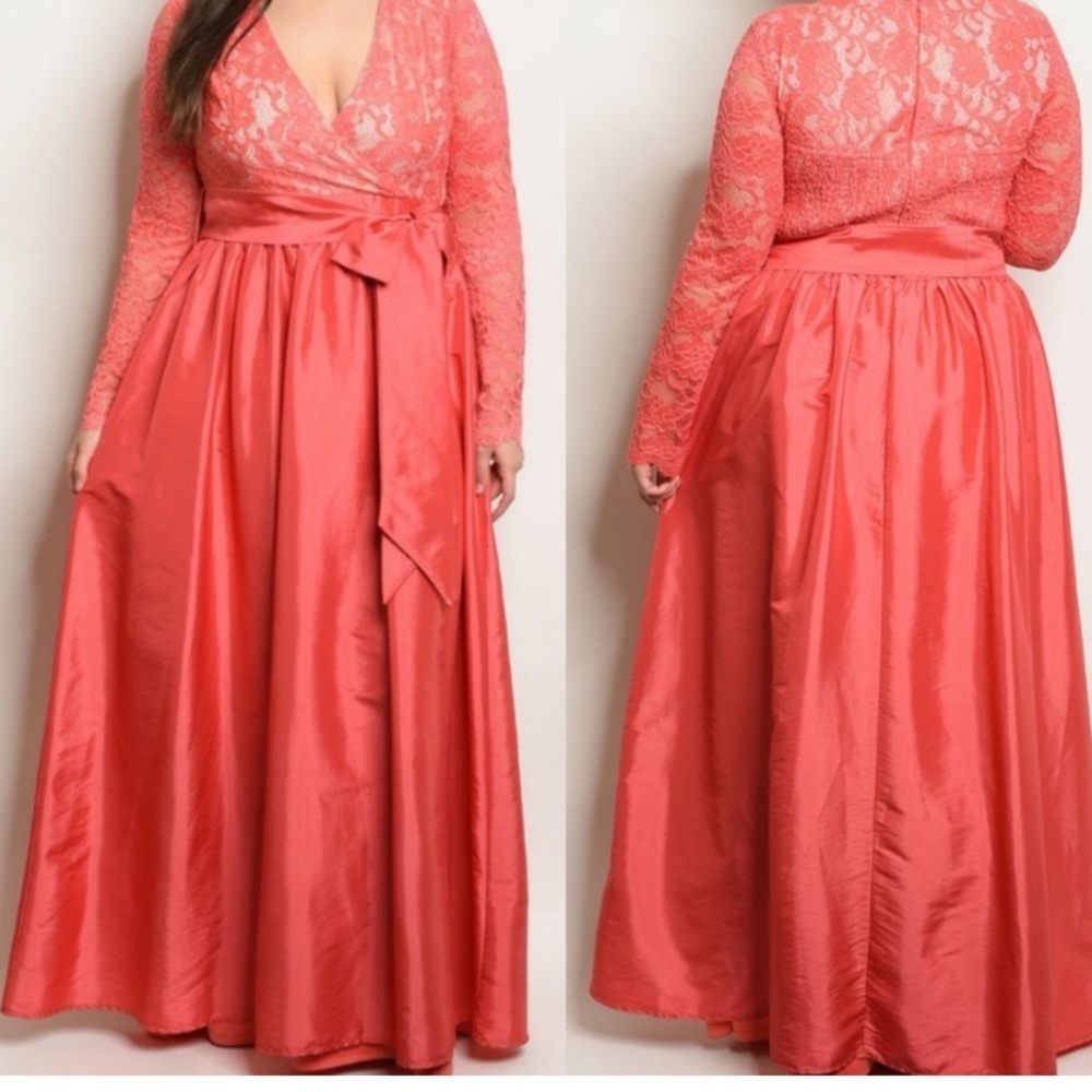 Coral Gown